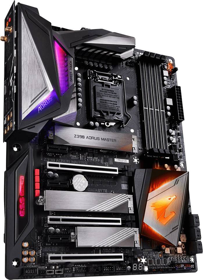 Gigabyte Z390 AORUS MASTER Mainboard Sockel Intel® 1151v2 Formfaktor ATX Mainboard-Chipsatz Intel® Z390