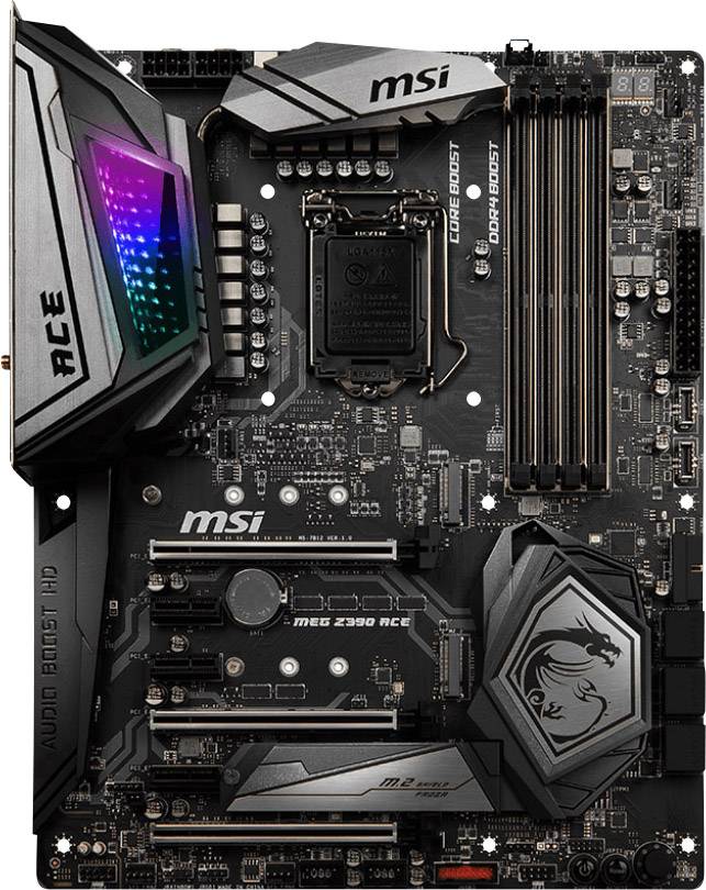 MSI Gaming MEG Z390 ACE Mainboard Sockel Intel® 1151v2 Formfaktor ATX Mainboard-Chipsatz Intel® Z390