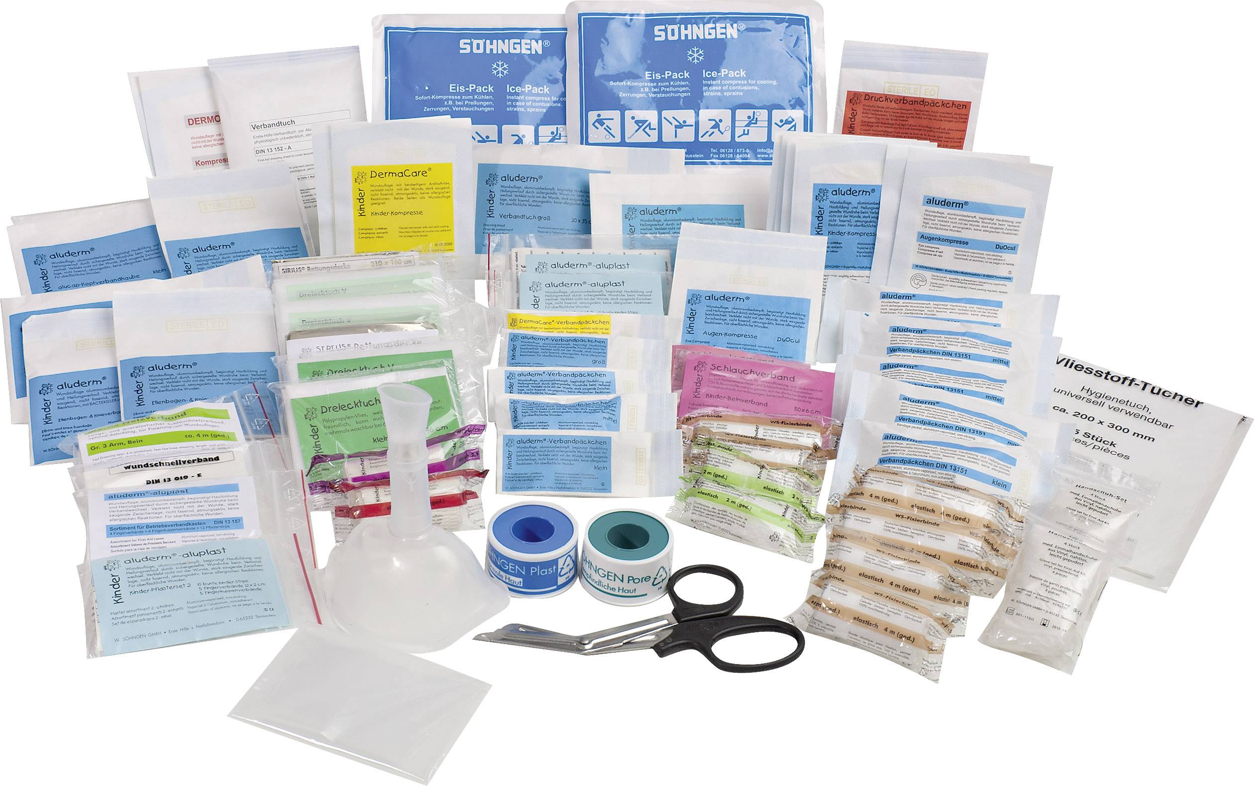 Söhngen 0350029 Nachfüllset für Erste Hilfe Koffer