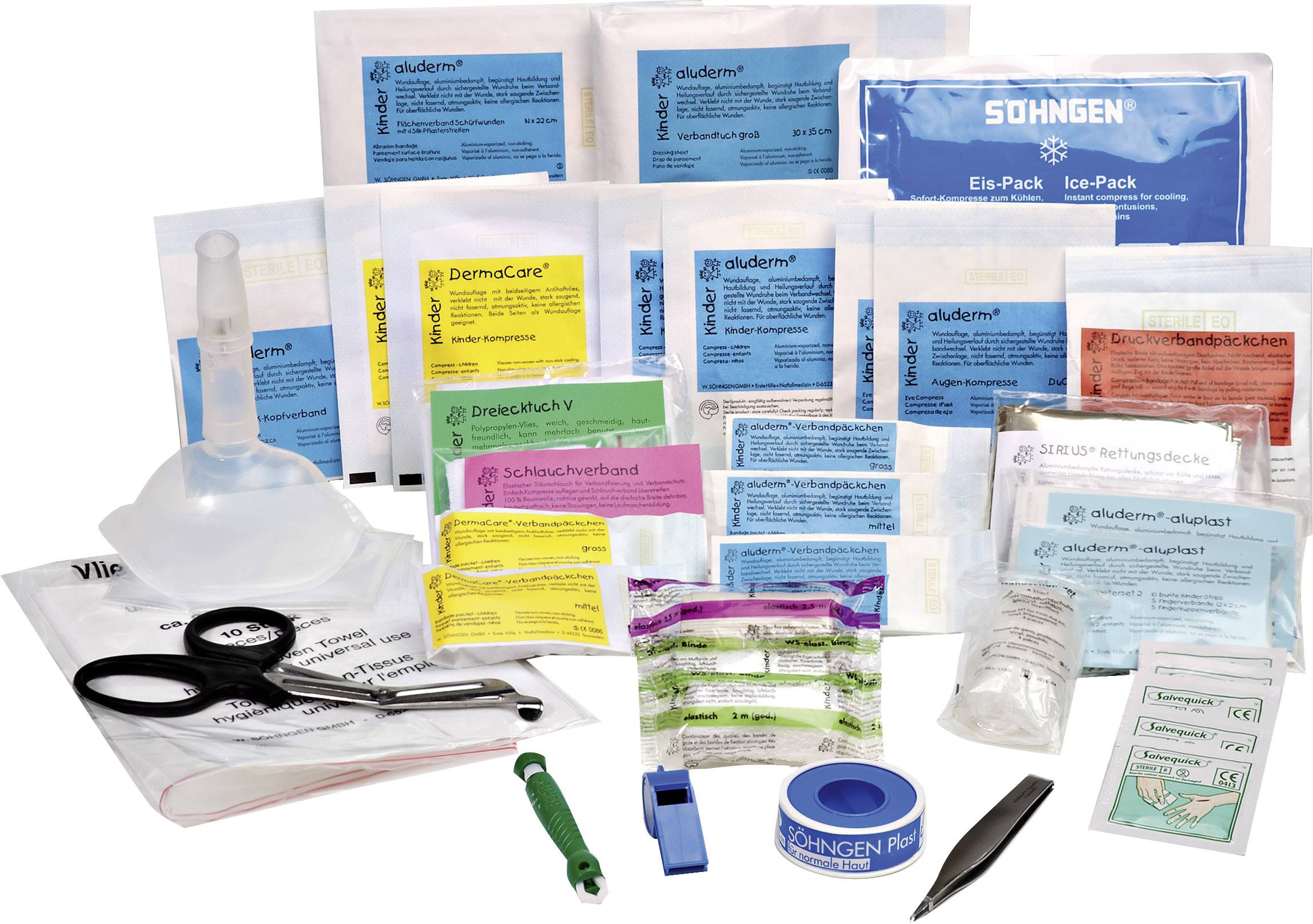 Söhngen 0350022 Nachfüllset für Erste Hilfe Koffer