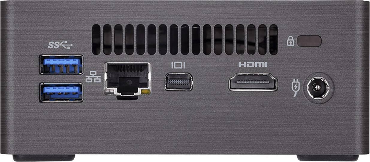 Gigabyte BRIX™ s - GB-BLPD-5005 Mini PC Intel Pentium Silver J5005 (4 x 1.5GHz / max. 2.8GHz) 8GB RAM 240GB SSD Win 10 Pro