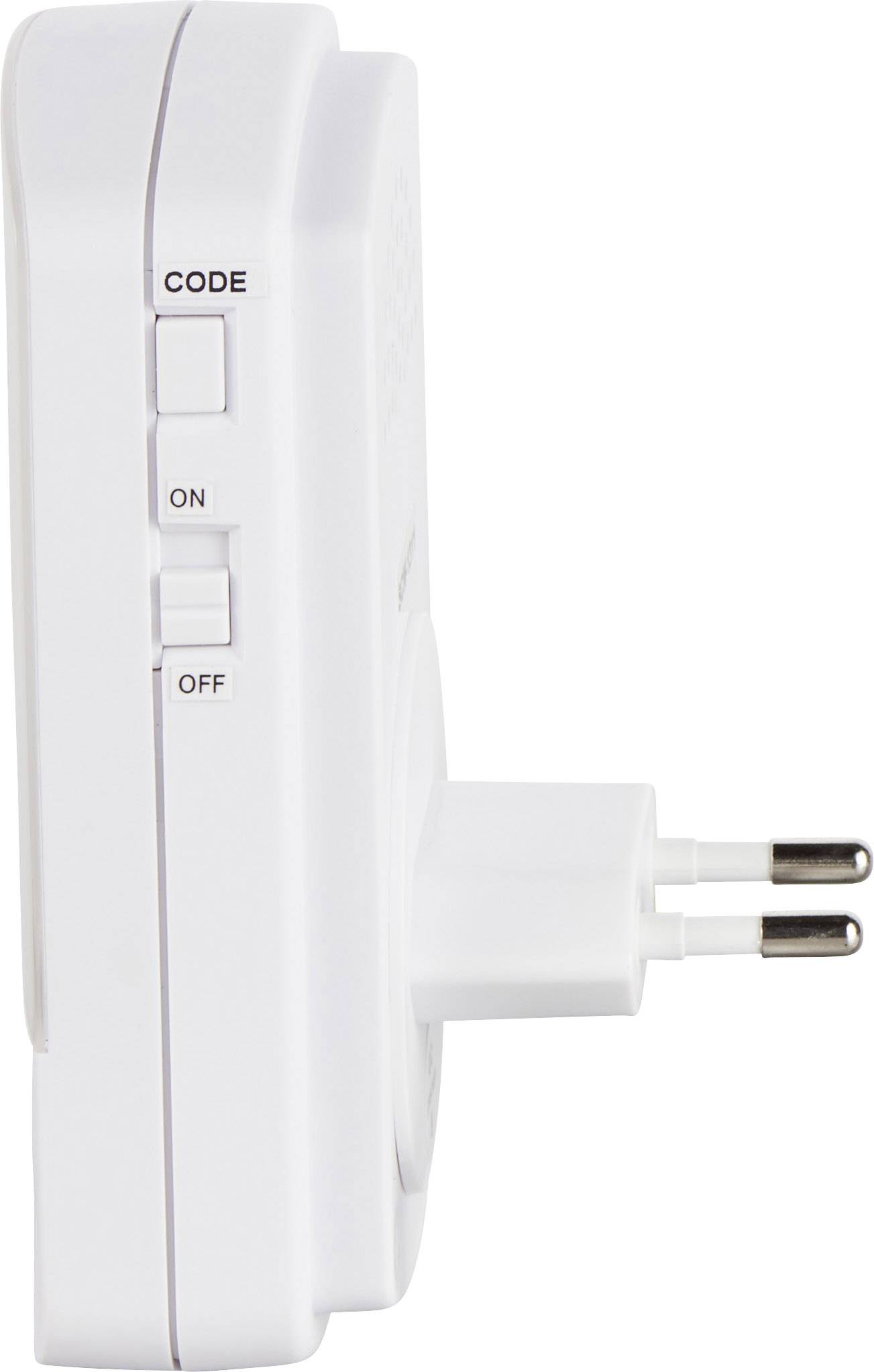 Funkgong Empfänger mit automatischem Nachtlicht Heidemann 70878 HX Nightlight 230 V