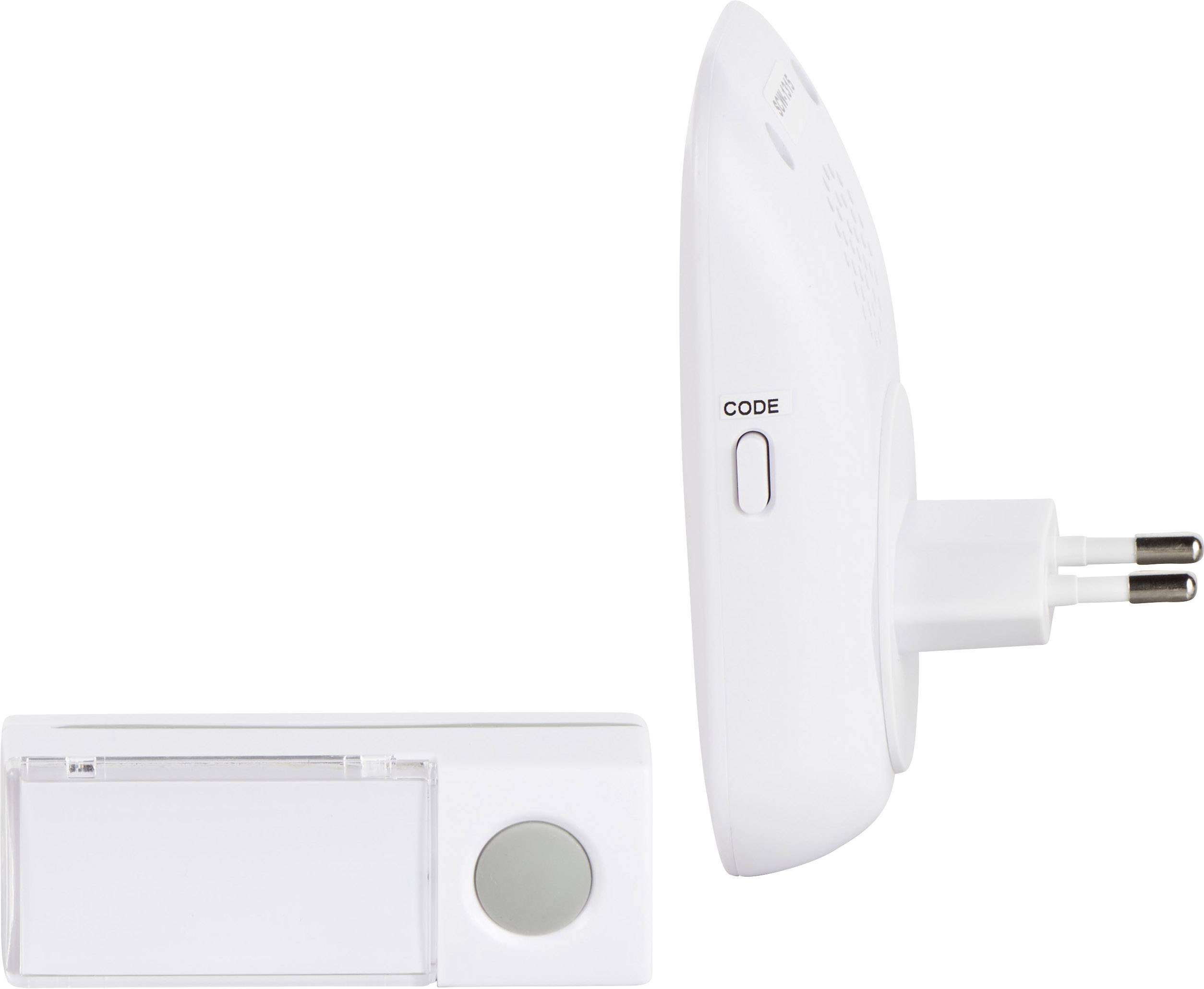 Heidemann Funkgong Komplett-Set mit Namensschild 70807 HX Brilliant 230V