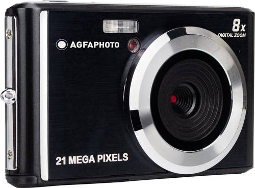 AgfaPhoto DC5200 Digitalkamera 21 Megapixel Schwarz, Silber