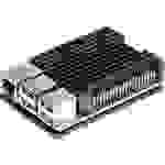 Joy-it ARMOR Case BLOCK SBC-Gehäuse Passend für (Entwicklungskits): Raspberry Pi inkl. passiven Kühler Schwarz