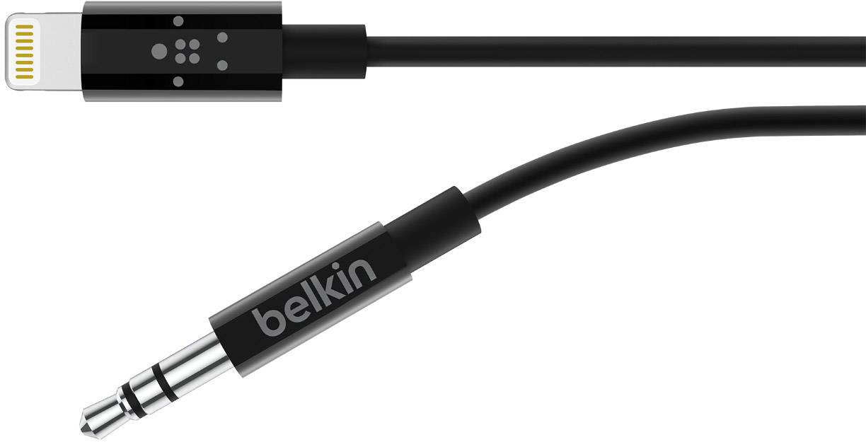 Belkin - Kabel Lightning auf Kopfhöreranschluss - Lightning männlich bis Stereo Mini-Klinkenstecker männlich - 91.4 cm -