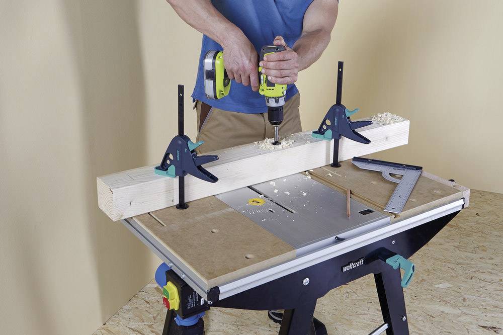 Wolfcraft 3036000 Werktischspanner 3036000 Spann-Weite (max.): 120mm