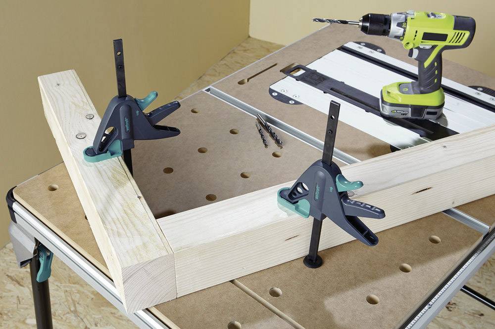 Wolfcraft 3036000 Werktischspanner 3036000 Spann-Weite (max.): 120mm