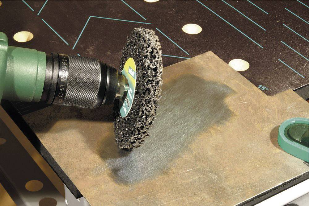 Wolfcraft 1674000 Universal-Reinigungsscheibe 100mm 1St.