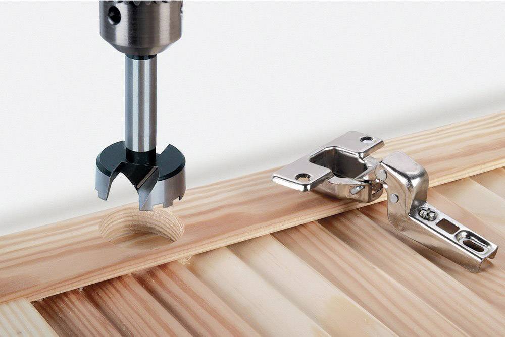 Wolfcraft 1002000 Forstnerbohrer 5teilig 15 mm, 20 mm, 25 mm, 30 mm, 35mm 5St.