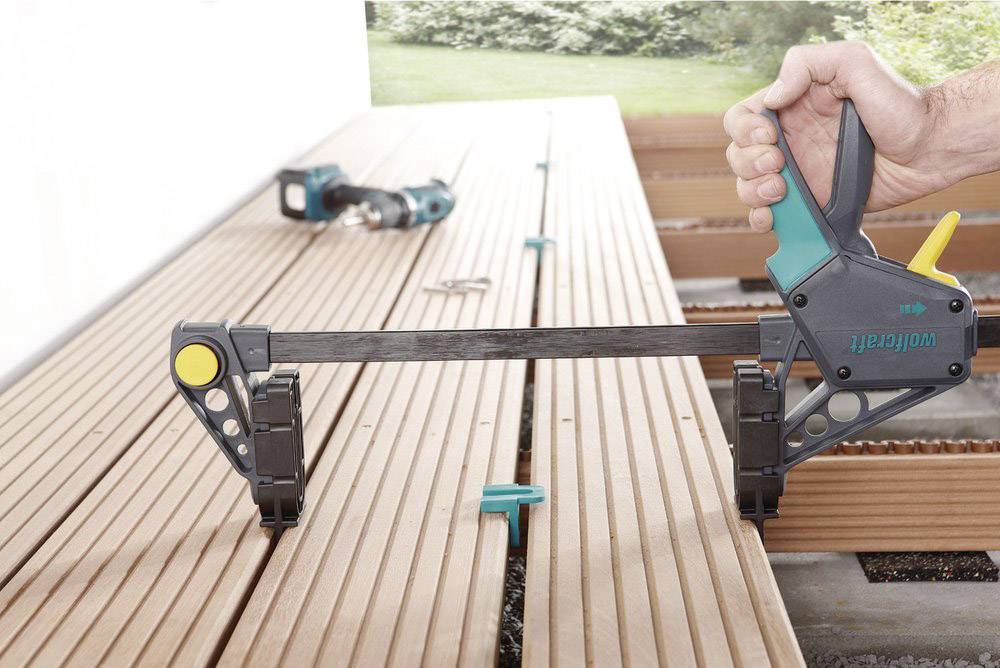 Wolfcraft Montagezwinge 6985000 Spann-Weite (max.):450 mm