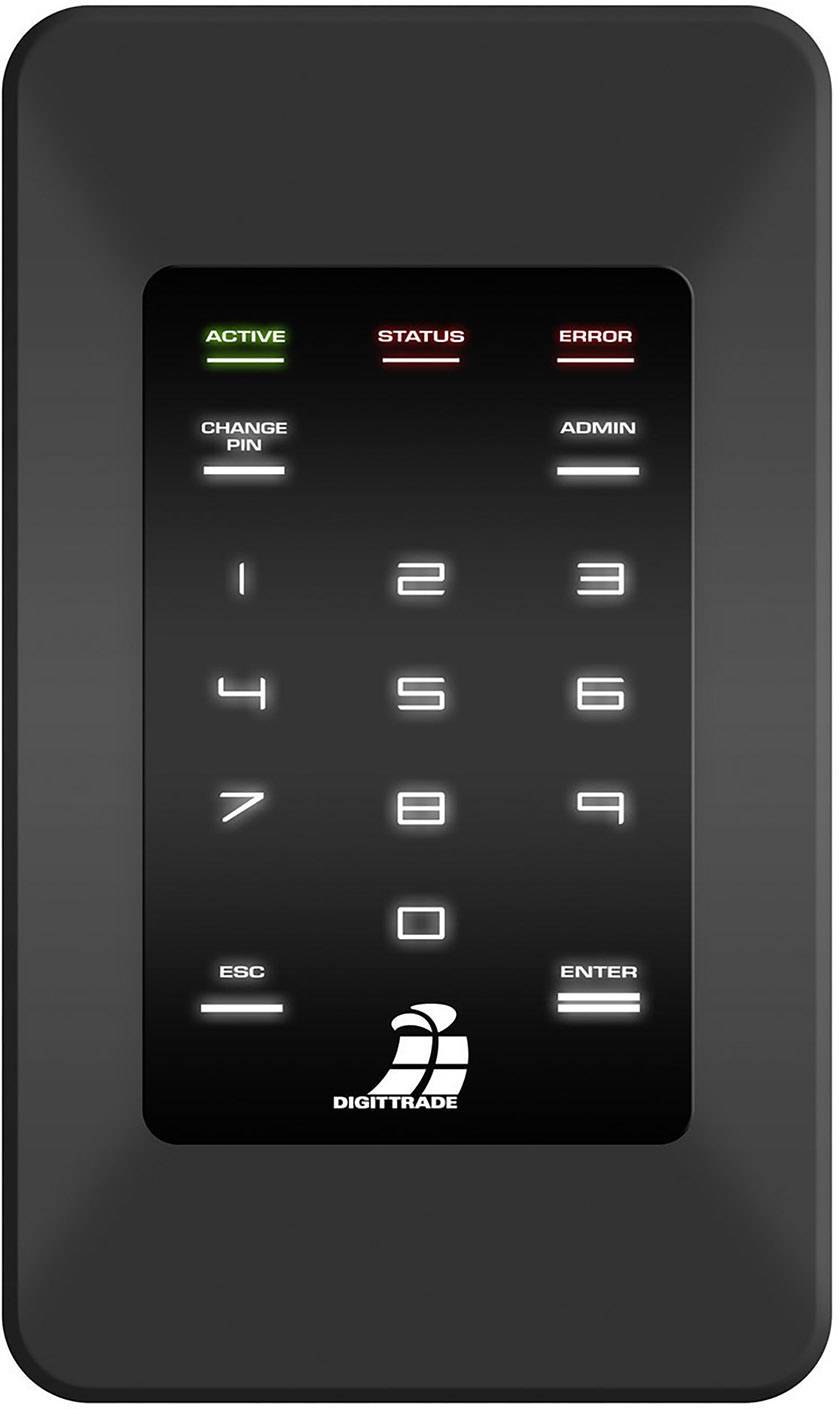 Digittrade HS256S 500 GB Externe Festplatte 6.35 cm (2.5 Zoll) USB-A (USB 2.0), FireWire 800 Schwarz DG-HS256S-500