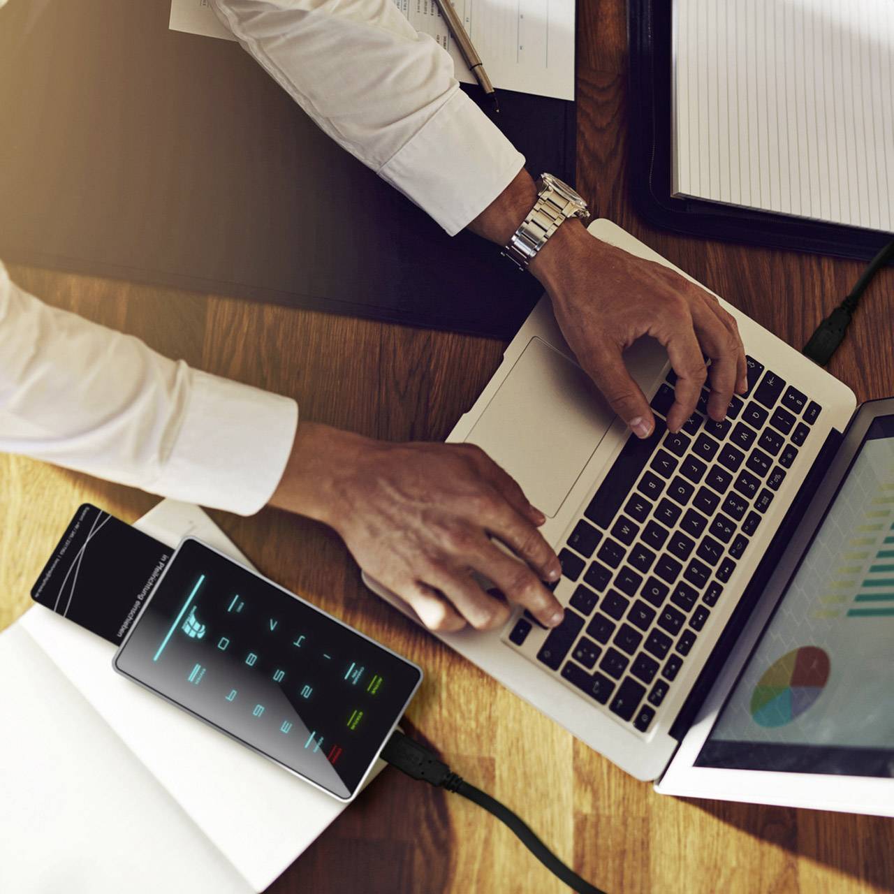 Digittrade HS256 S3 High Security 2TB Externe SSD USB 3.2 Gen 1 (USB 3.0) Schwarz DG-HS256S3-2TBS