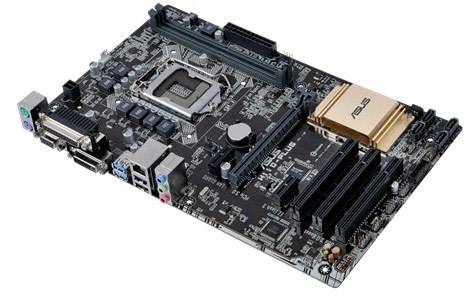 Asus H110-PLUS LGA1151 Mainboard Mainboard Sockel Intel® 1151 Formfaktor ATX Mainboard-Chipsatz Intel® H110