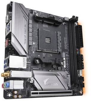 Gigabyte B450 I AORUS PRO WIFI Mainboard Mainboard Sockel (PC) AMD AM4 Formfaktor (Details) Mini-ITX Mainboard-Chipsatz AMD® B450