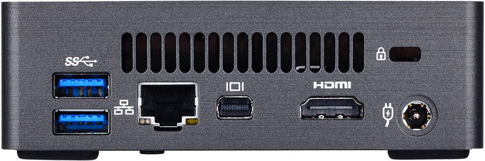 Gigabyte BKi5A-7200 Kabylake Brix Barebone Intel® Core™ i5 i5-7200U 2 x 2.5GHz / max. 3.1GHz