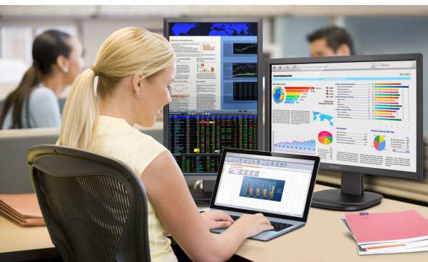 Viewsonic Ergonomic VG2439SMH LCD-Monitor EEK F (A - G) 59.9 cm (23.6 Zoll) 1920 x 1080 Pixel 16:9 5 ms HDMI®, DisplayPort, USB, VGA, Kopfhörer (3