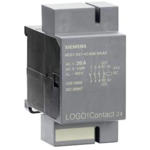 Siemens LOGO! Contact 24 6ED1057-4CA00-0AA0 SPS-Erweiterungsmodul 24 V/DC Siemens LOGO! Contact 24 6ED1057-4CA00-0AA0 SPS-Erweiterungsmodul 24 V/DC