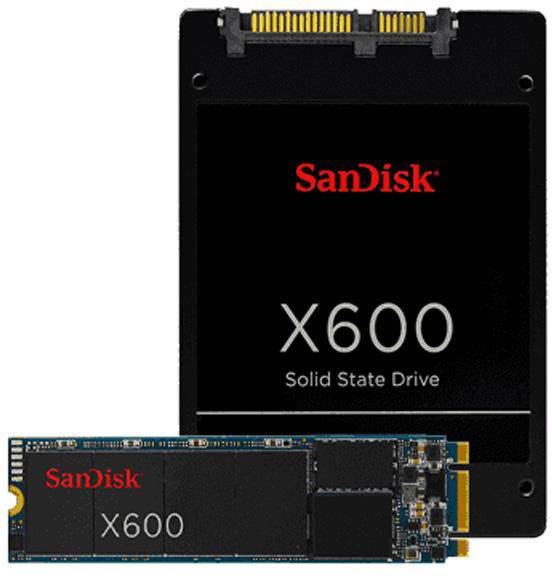 SanDisk X600 1 TB Interne SATA SSD 6.35 cm (2.5 Zoll) SATA 6 Gb/s  SD9SB8W-1T00-1122