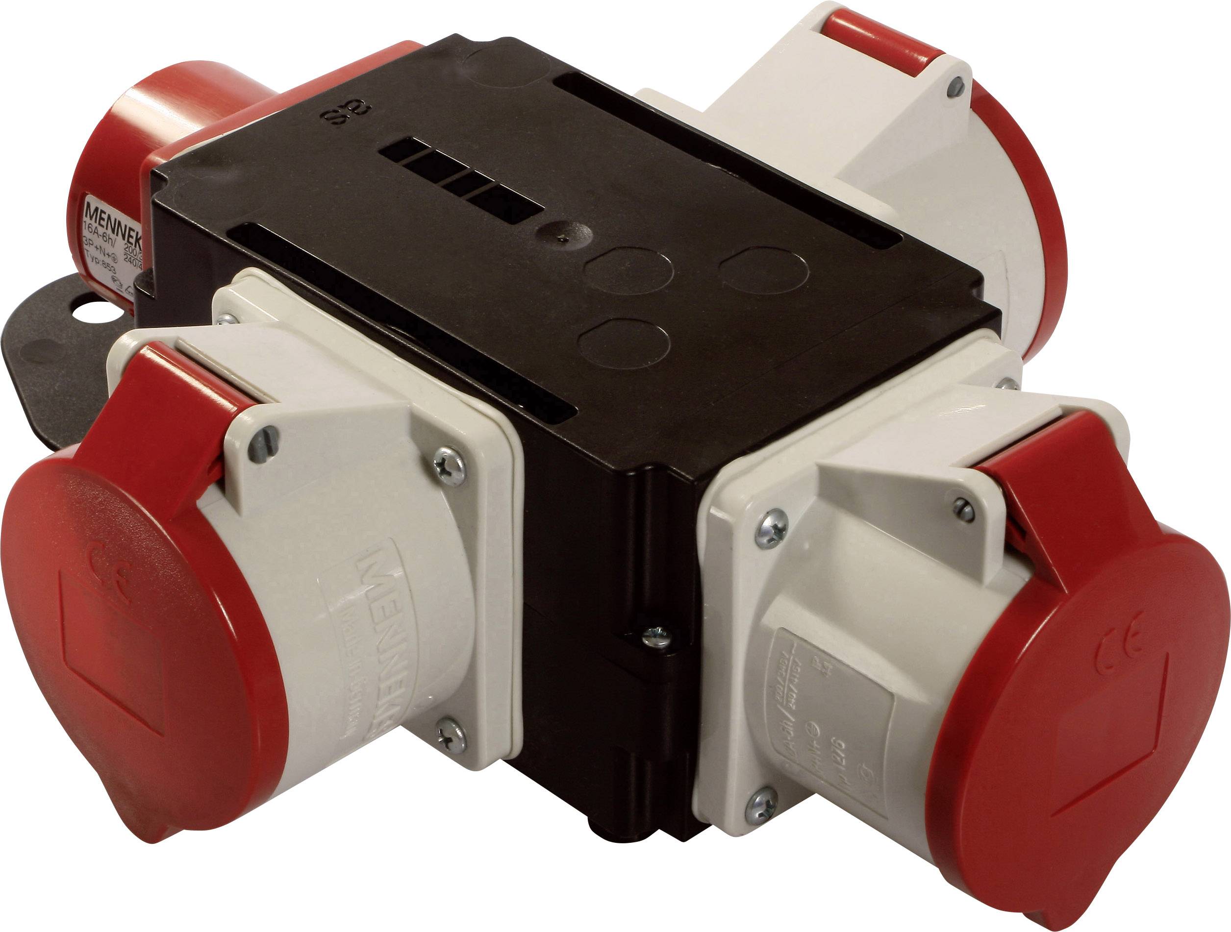 AS Schwabe CEE Stromverteiler MIXO Adapter ELBE 60832 400V 32A