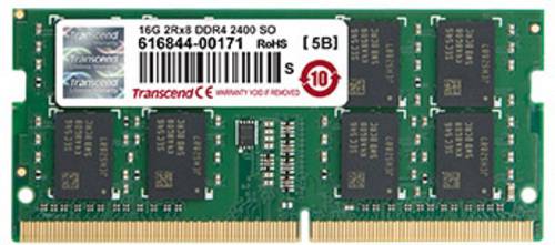 Transcend Laptop Arbeitsspeicher Modul DDR4 16GB 1 x 16GB Non ECC 2400MHz 260pin SO DIMM CL17 17 17  - Onlineshop Voelkner