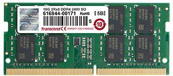 Transcend Laptop-Arbeitsspeicher Modul Industrial DDR4 4 GB 1 x 4 GB Non-ECC 2400 MHz 260pin SO-DIMM CL17 17-17-17 TS512MSH64V4H
