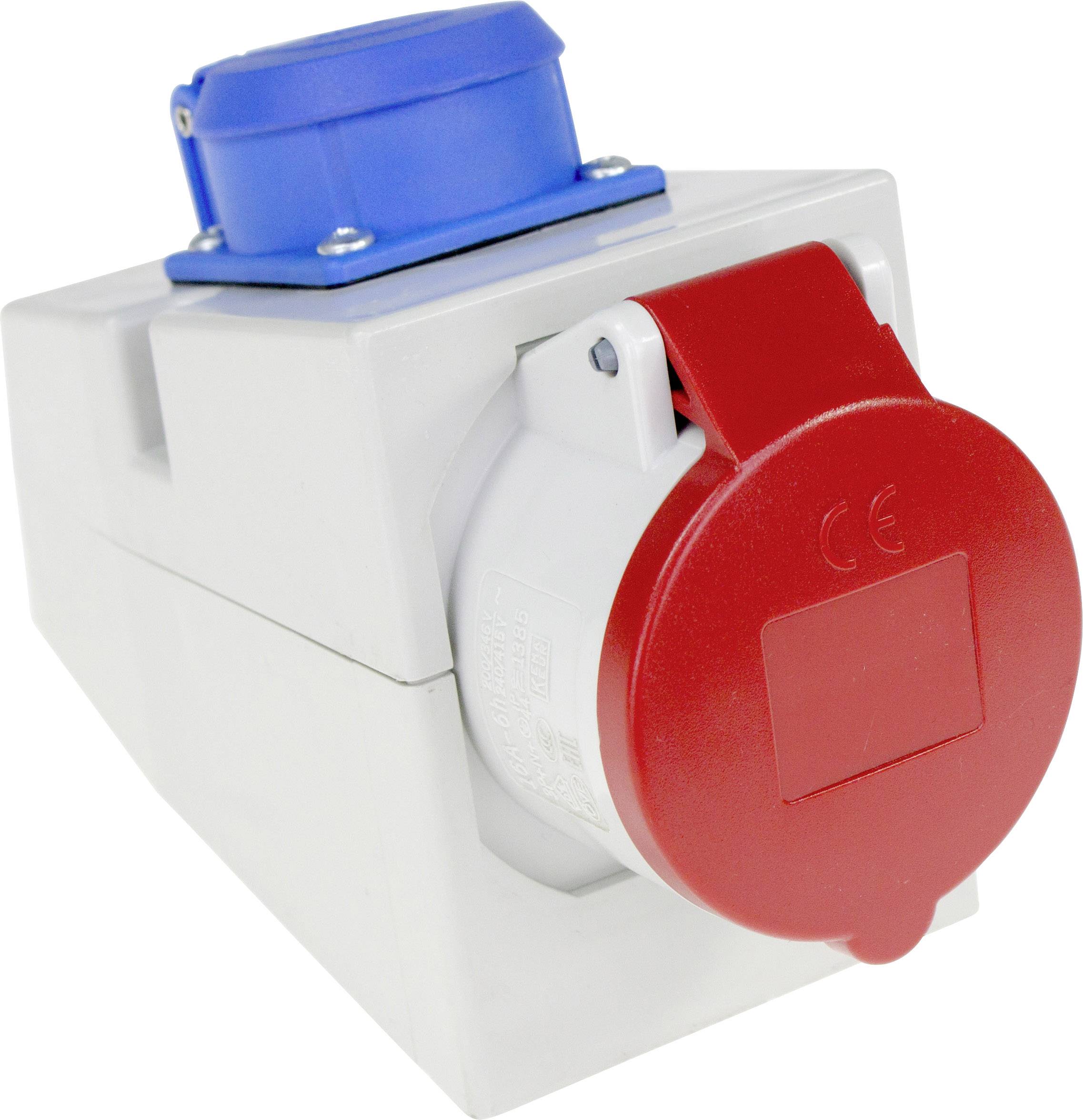 AS Schwabe 60437 60437 CEE Wandsteckdose 16 A 5polig 400 V 1 St.