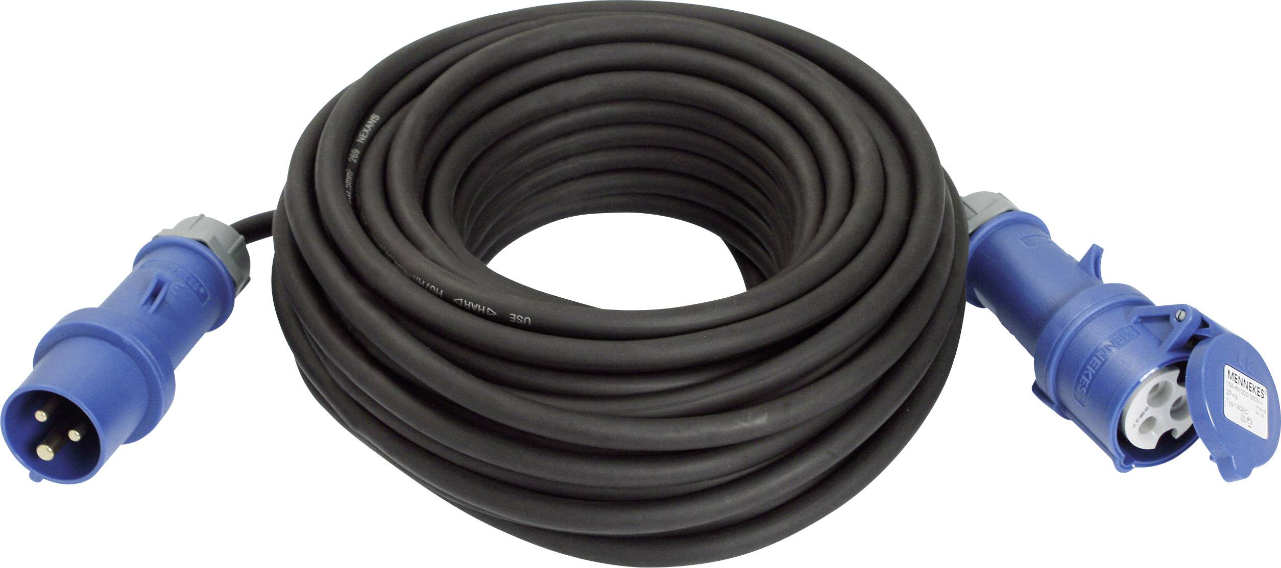AS Schwabe 60477 Strom Verlängerungskabel 16A Schwarz 10.00m H07RN-F 3G 2,5mm²