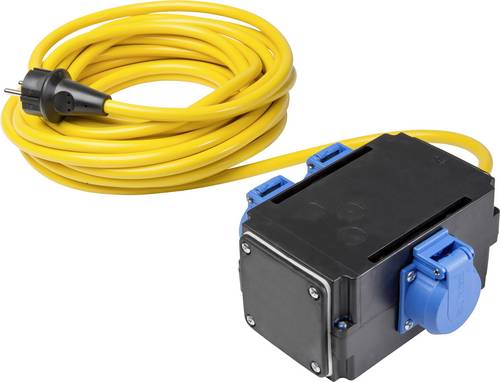 As - Schwabe 61540 Strom Verlängerungskabel 16A Gelb 10.00m