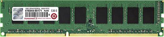 Transcend PC-Arbeitsspeicher Modul Industrial DDR3L 8 GB 1 x 8 GB ECC 1600 MHz 240pin DIMM CL11 11-11-11 TS1GLK72W6HL