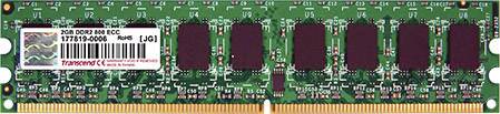 Transcend PC-Arbeitsspeicher Modul Industrial DDR2 2 GB 1 x 2 GB ECC 800 MHz 240pin DIMM CL5 TS256MLQ72V8U