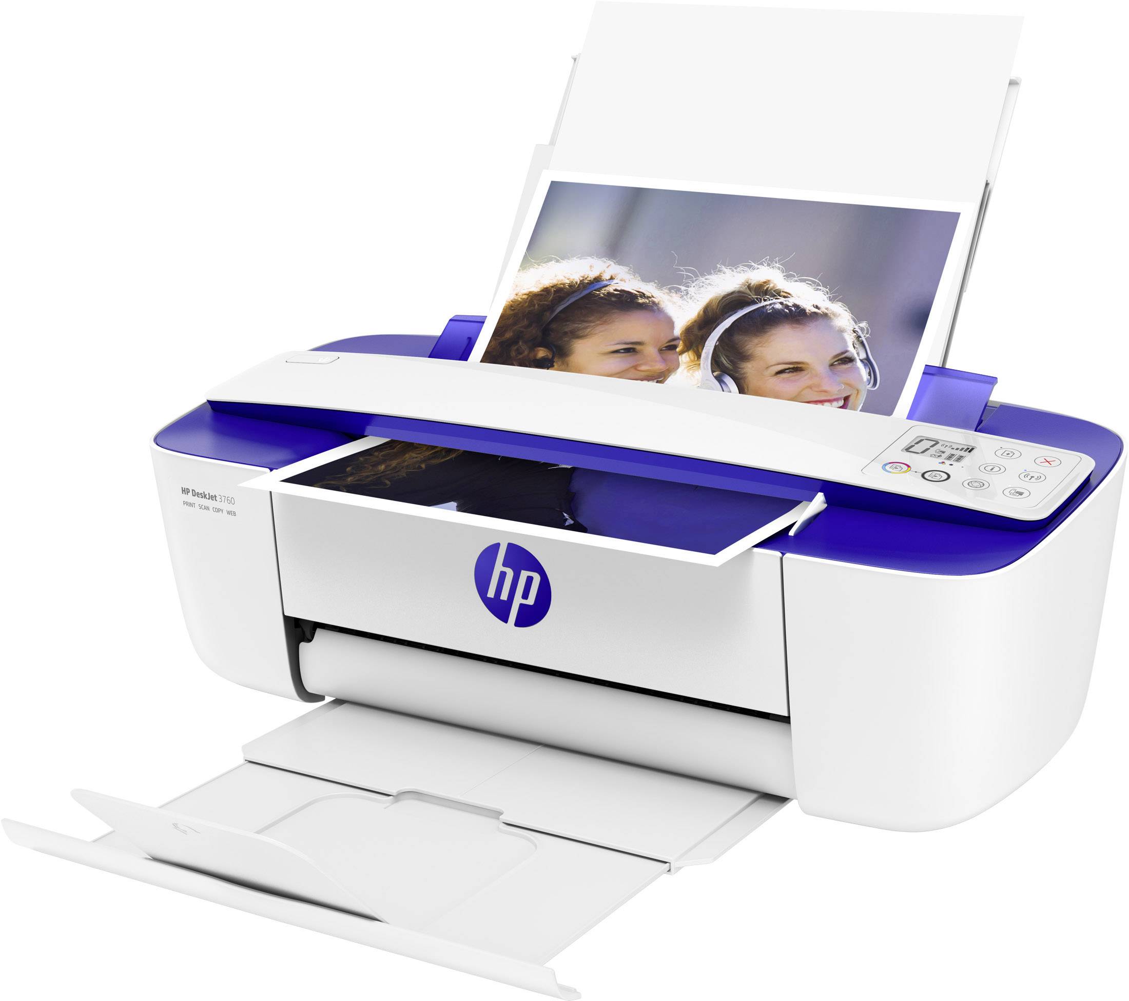HP Deskjet 3760 All-in-One Multifunktionsdrucker A4 HP Instant Ink, WLAN, ADF