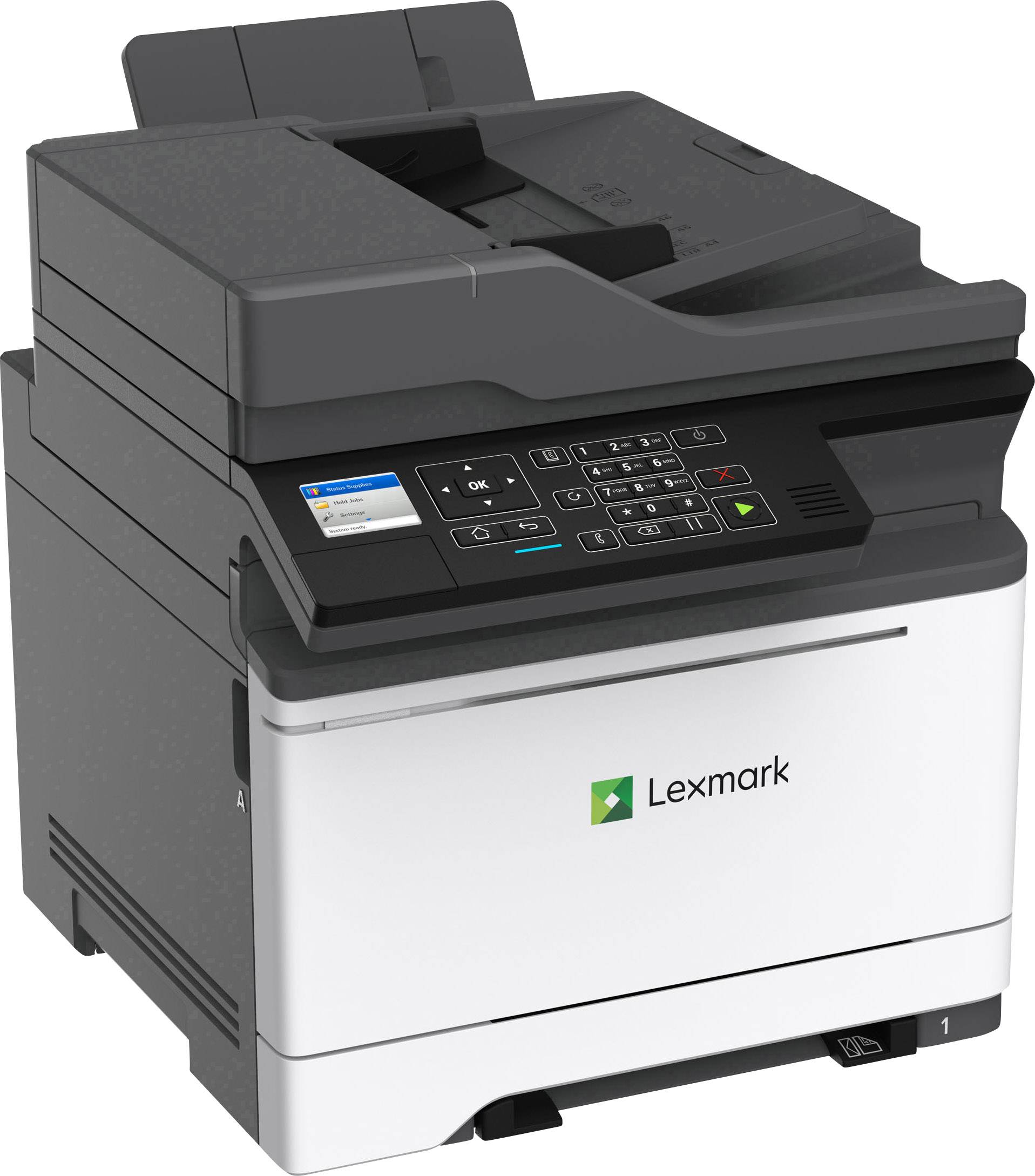 Lexmark MC2425adw Multifunktionsdrucker Laser Farbe A4 Drucker, Scanner, Kopierer, Fax LAN, WLAN, Duplex, Duplex-ADF