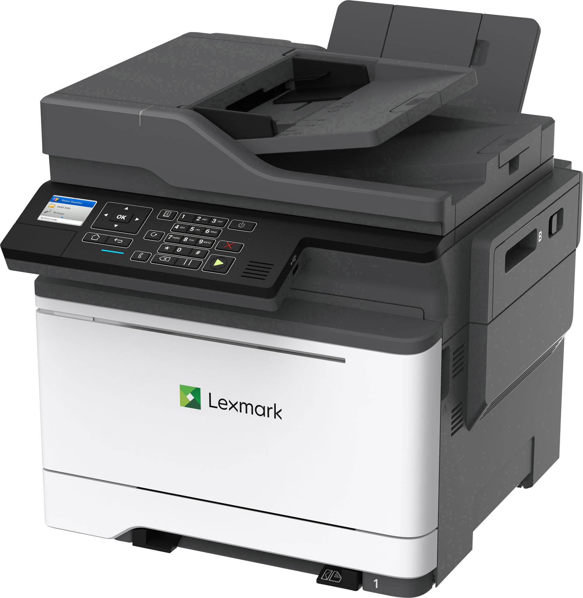 Lexmark MC2425adw Multifunktionsdrucker Laser Farbe A4 Drucker, Scanner, Kopierer, Fax LAN, WLAN, Duplex, Duplex-ADF