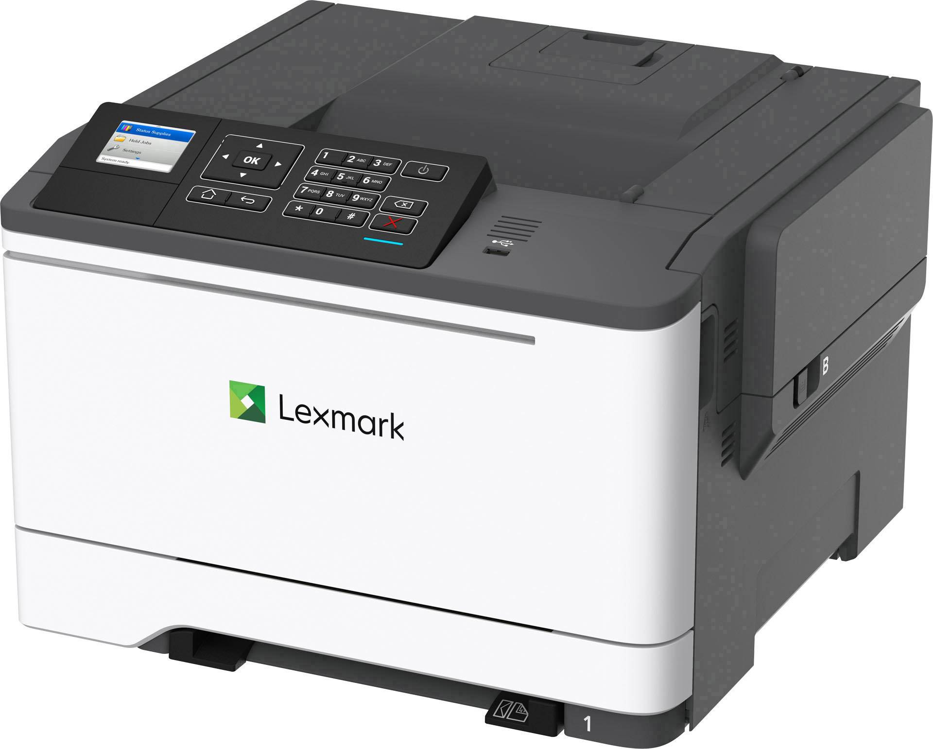 Lexmark C2535dw Farblaser Drucker A4 33 S./min 33 S./min 1200 x 1200 dpi LAN, WLAN, Duplex