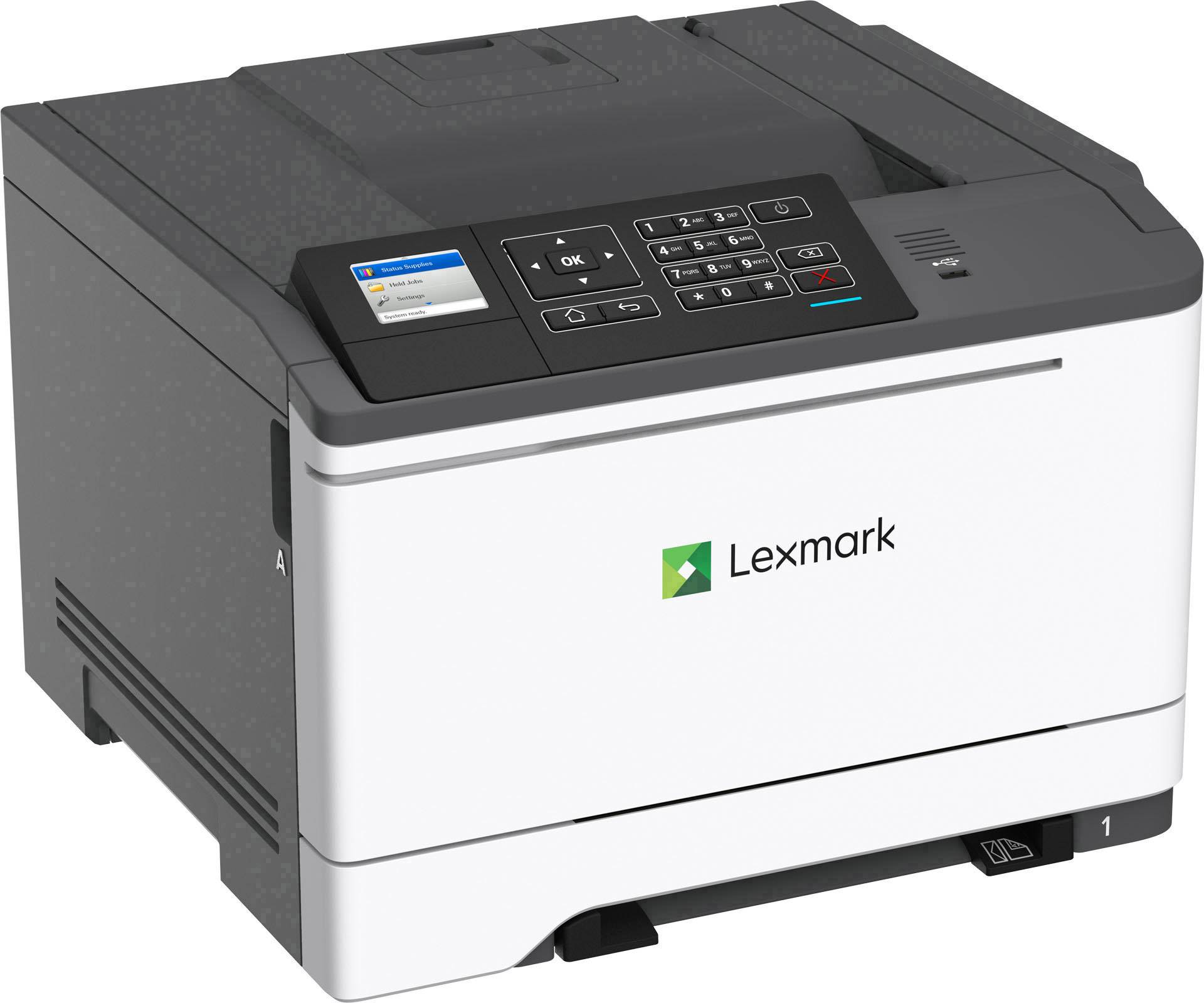 Lexmark C2535dw Farblaser Drucker A4 33 S./min 33 S./min 1200 x 1200 dpi LAN, WLAN, Duplex