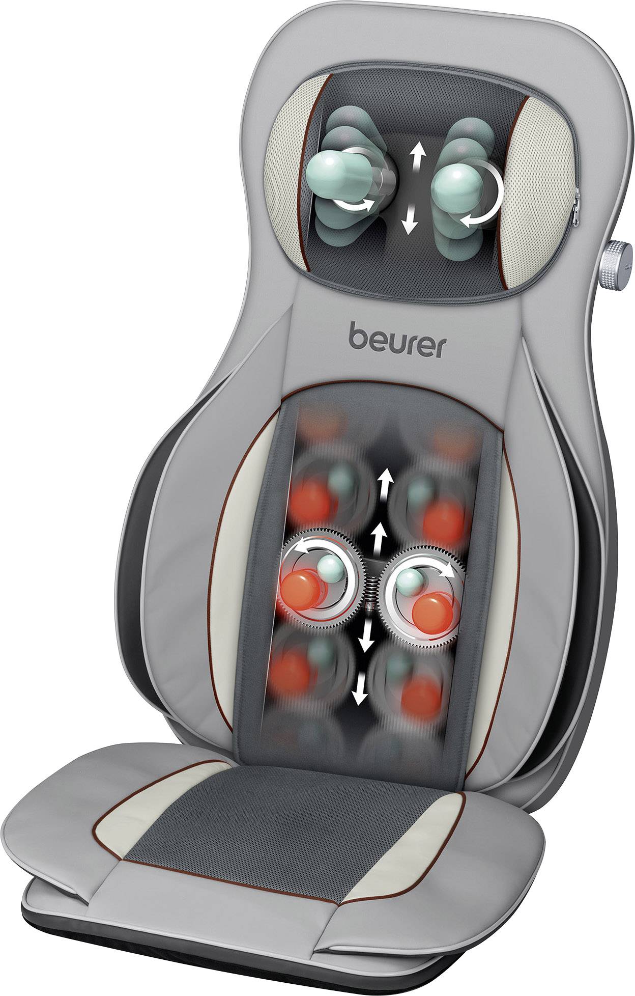 Beurer MG 320 Massagesitzauflage 35 W Anthrazit