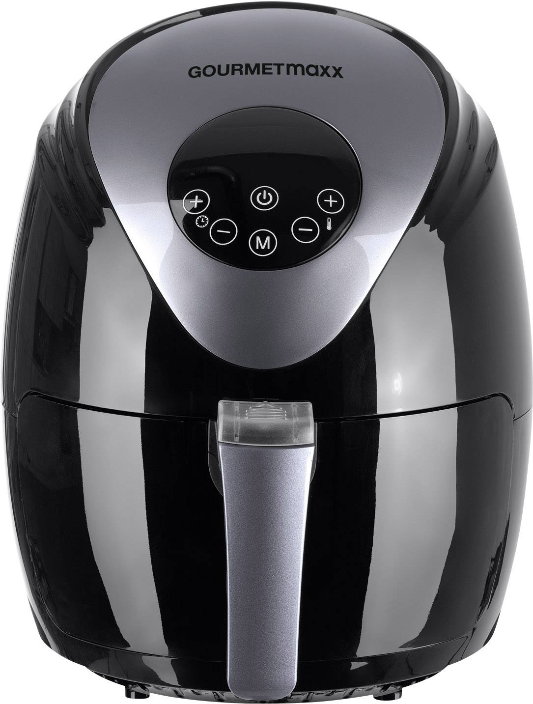 GourmetMaxx 02793 Heißluft-Fritteuse 1500 W Timerfunktion Schwarz