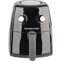 GourmetMaxx 07026 Heißluft-Fritteuse 1500 W Schwarz, Silber GourmetMaxx 07026 Heißluft-Fritteuse 1500 W Schwarz, Silber