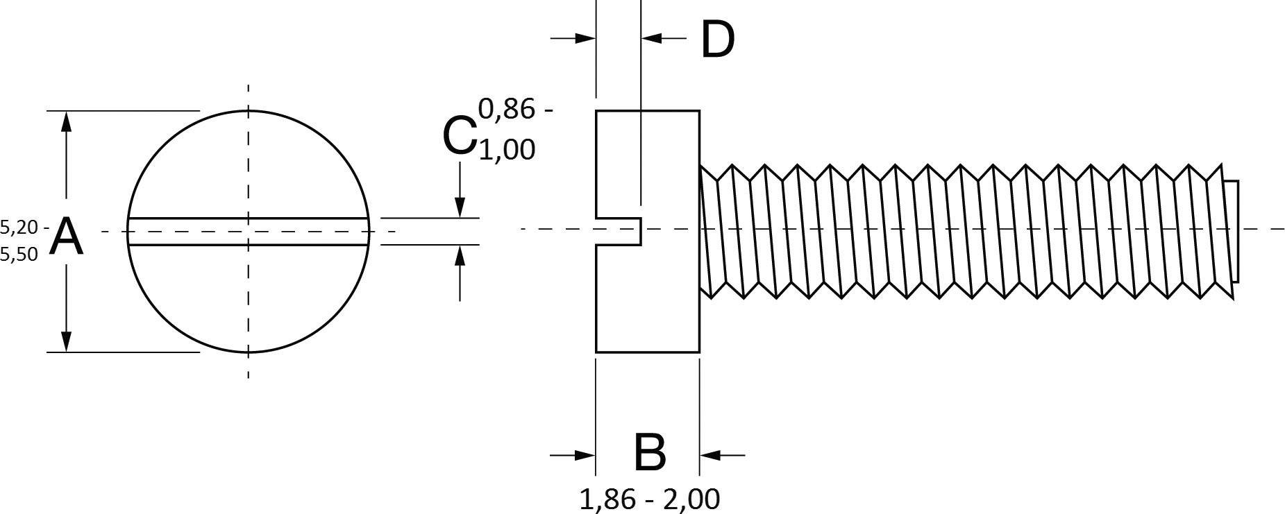 PB Fastener 701459 Zylinderkopfschraube M3 10mm Keramik 1St.
