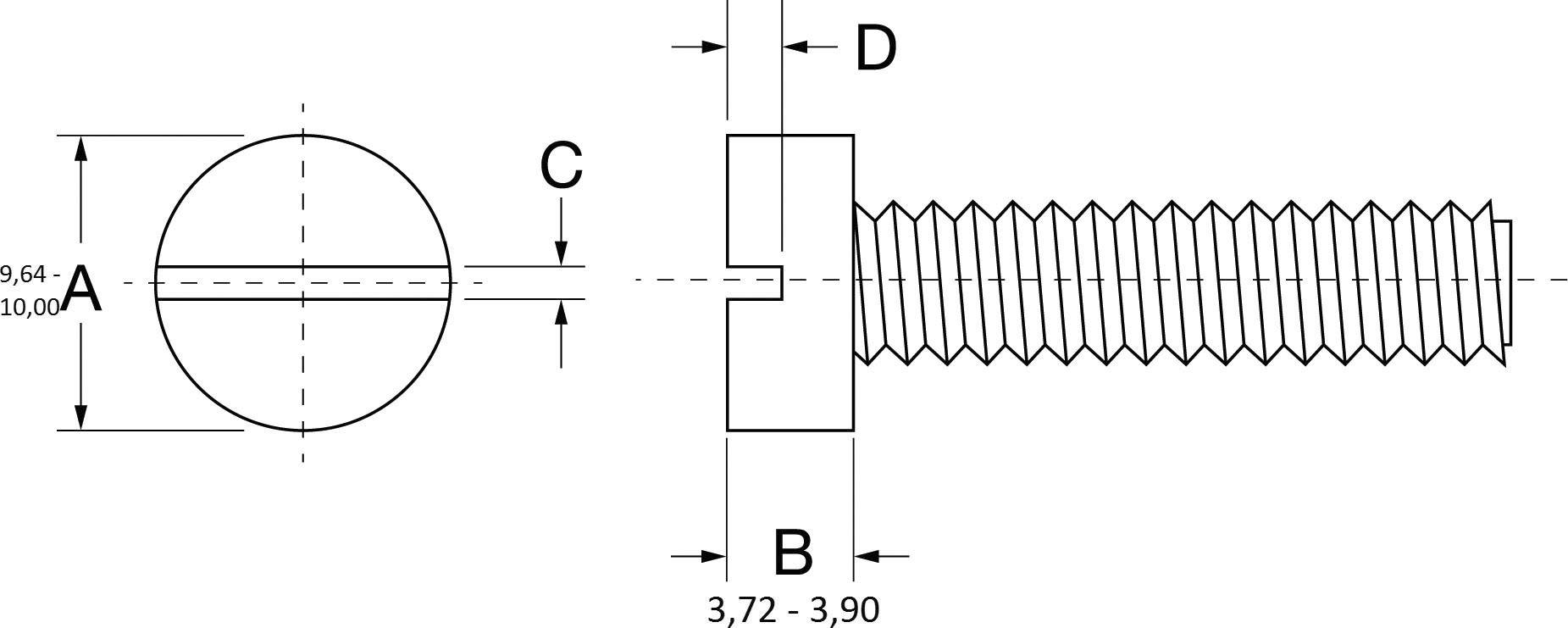 PB Fastener 701474 Zylinderkopfschraube M6 5mm Keramik 1St.