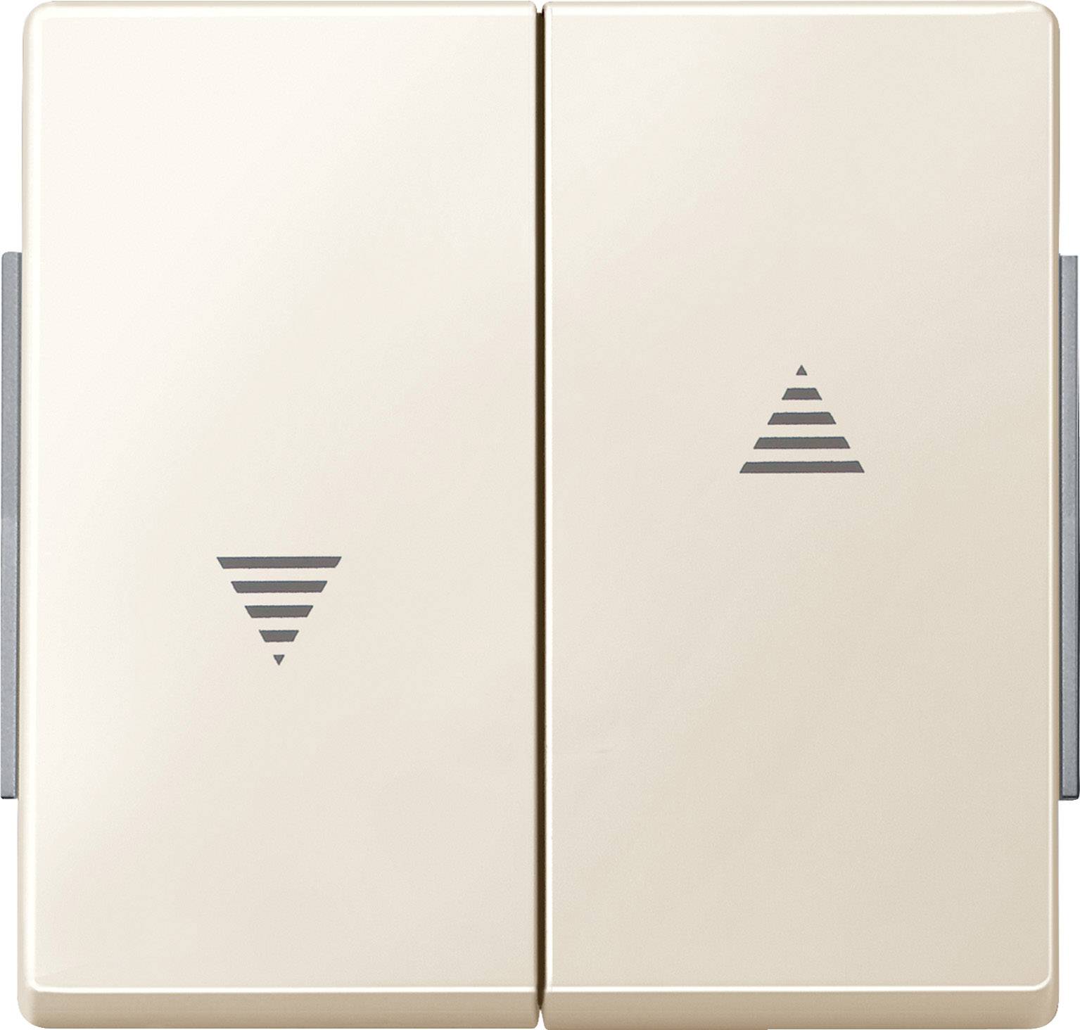 Merten Abdeckung Wechselschalter Aquadesign Weiß 343444 1St.