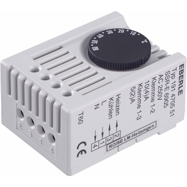 Eberle Schaltschrankheizungs-Thermostat SSR-E 6905 230 V/AC 1 Wechsler (L x B x H) 46 x 34.5 x 67 m