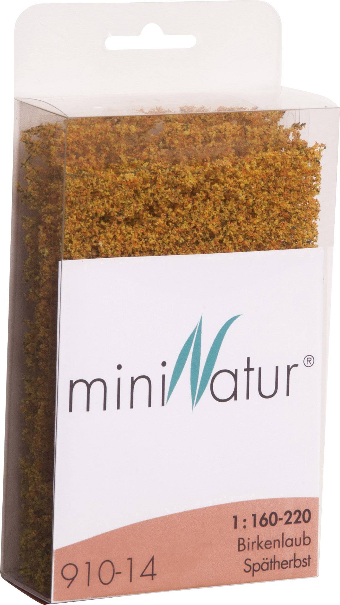 Mininatur 910-14 N Birkenlaub Spätherbst