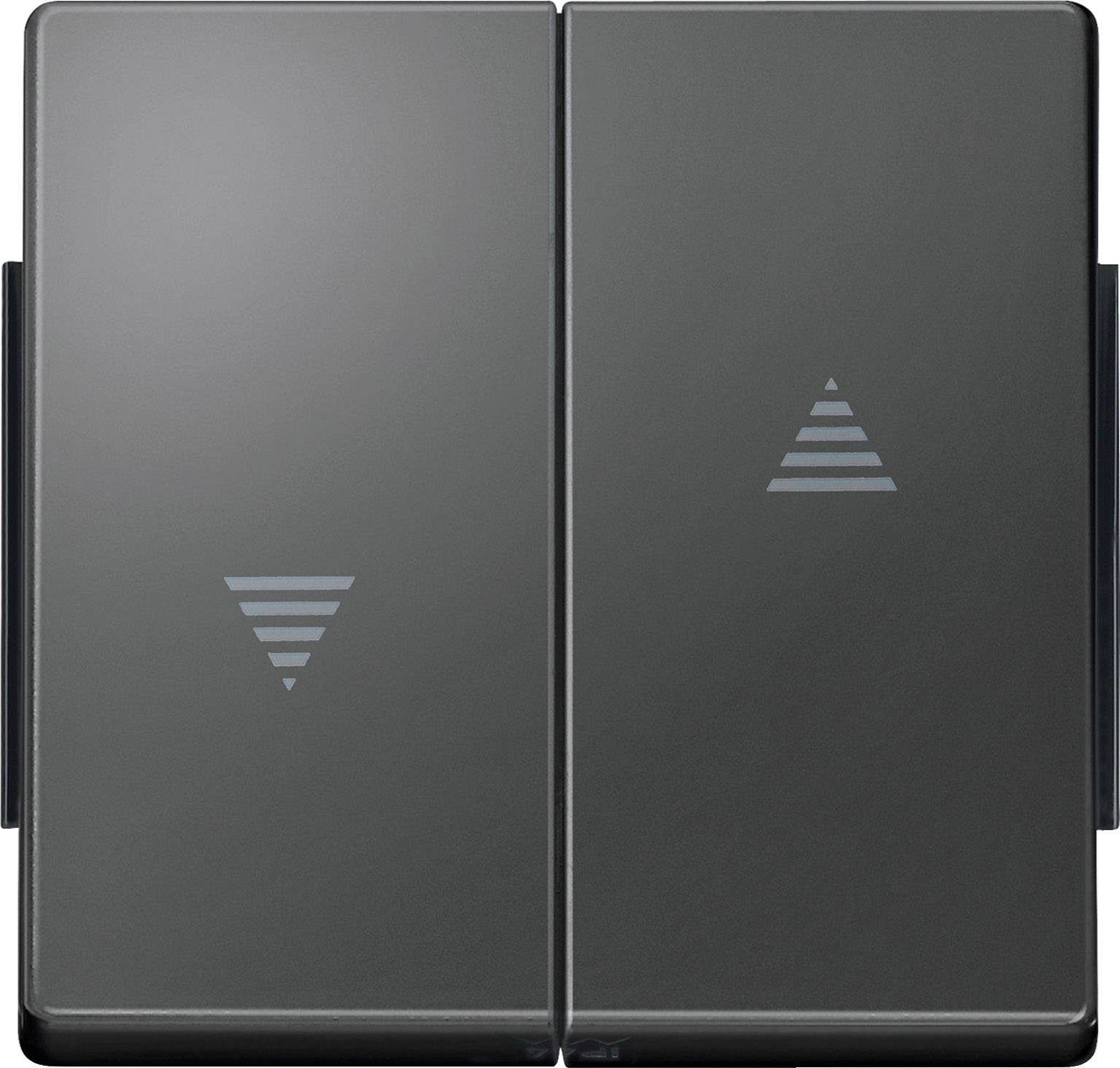 Merten Abdeckung Wechselschalter Aquadesign Anthrazit 343414 1 St.