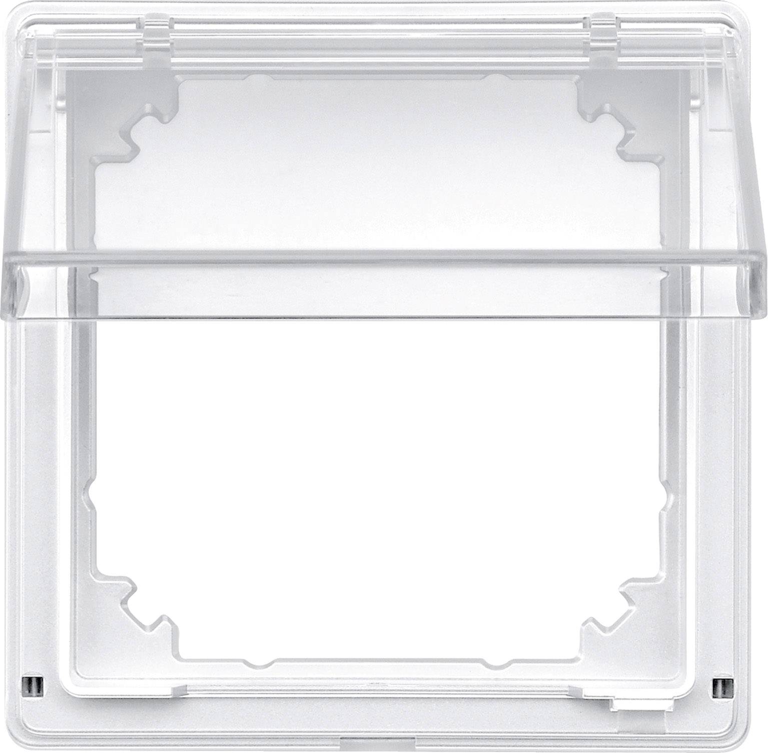 Merten Zwischenrahmen Abdeckung Aquadesign Polarweiß 516919 1 St.