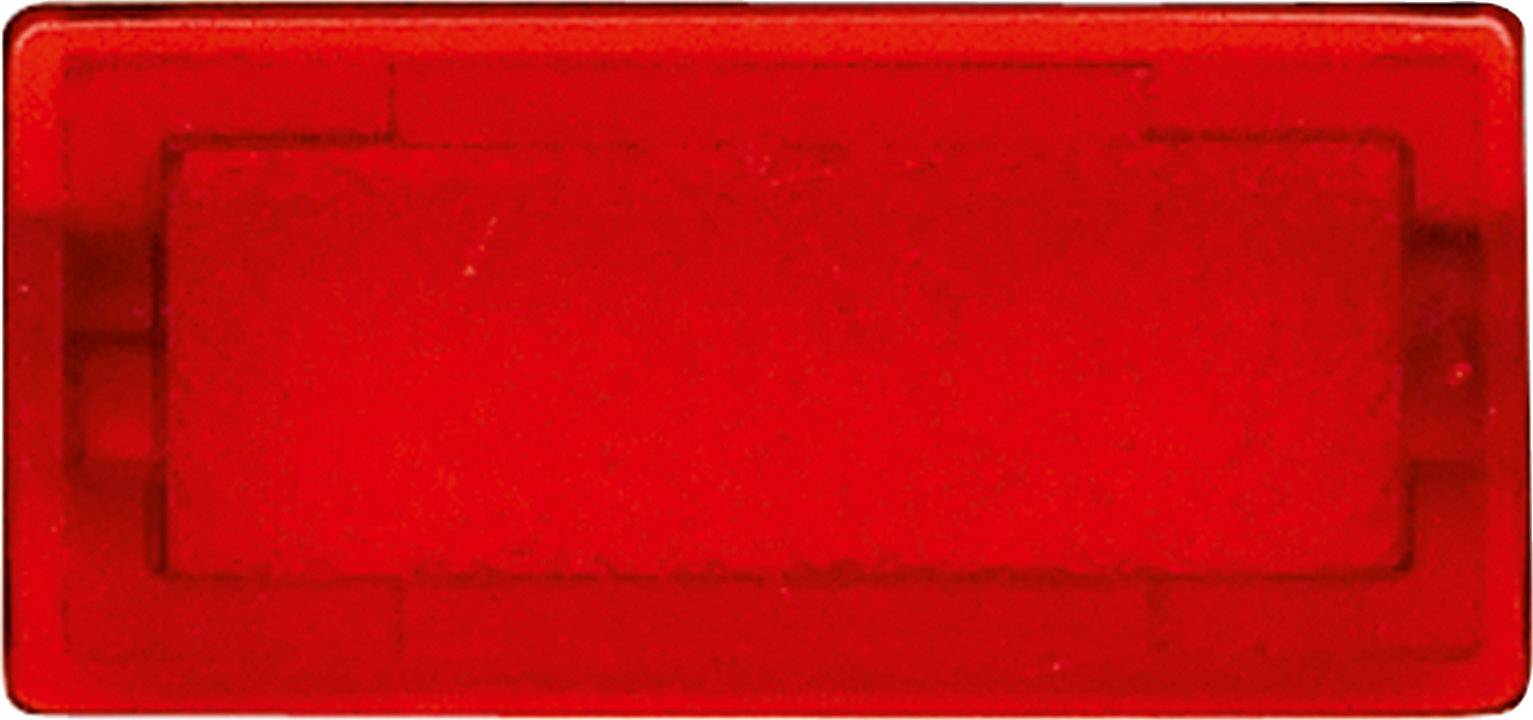 Merten Zubehör Symbolwippe leer ELSO Rot (transparent) 395900