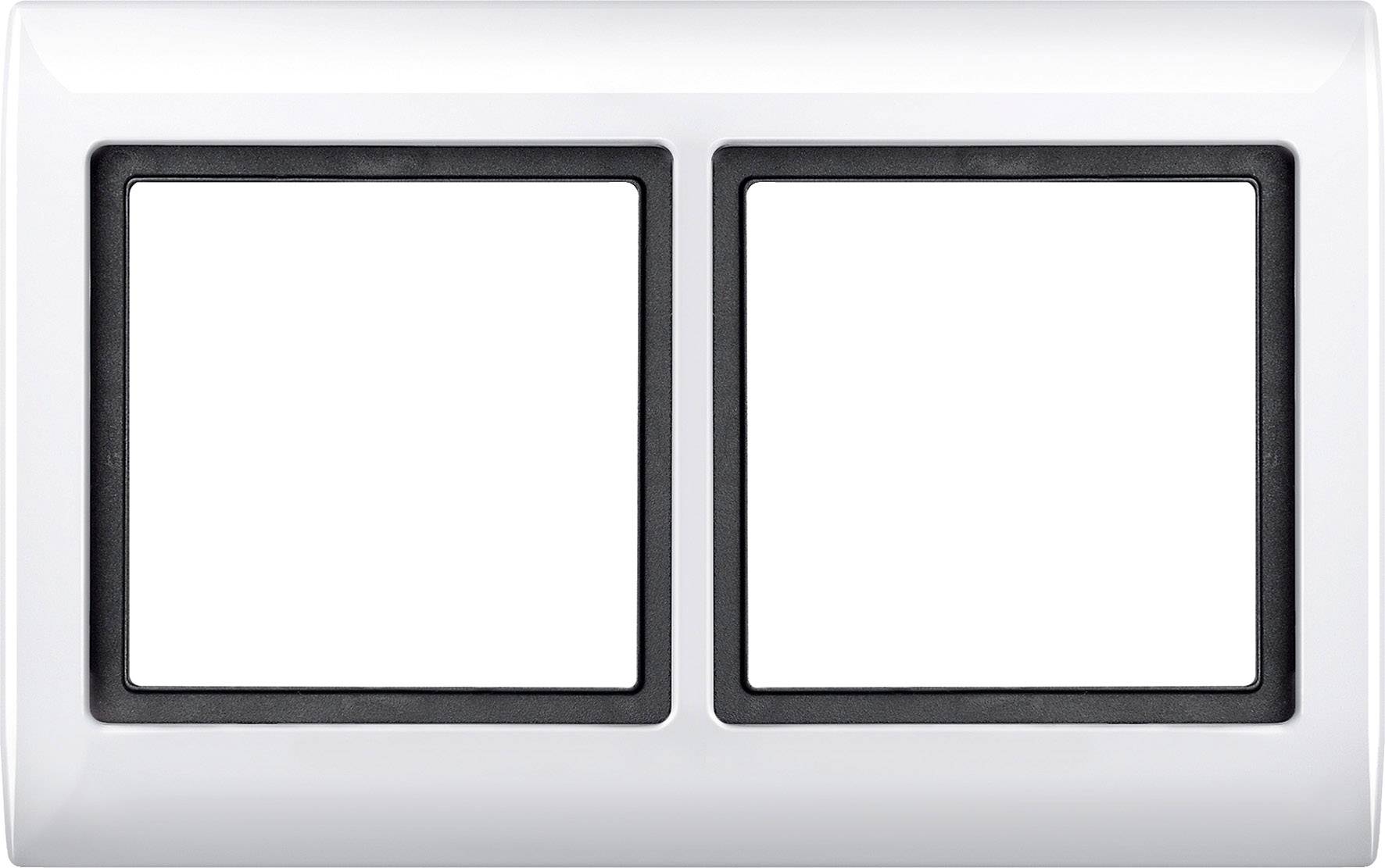 Merten Rahmen Abdeckung Aquadesign Polarweiß 400219 1 St.