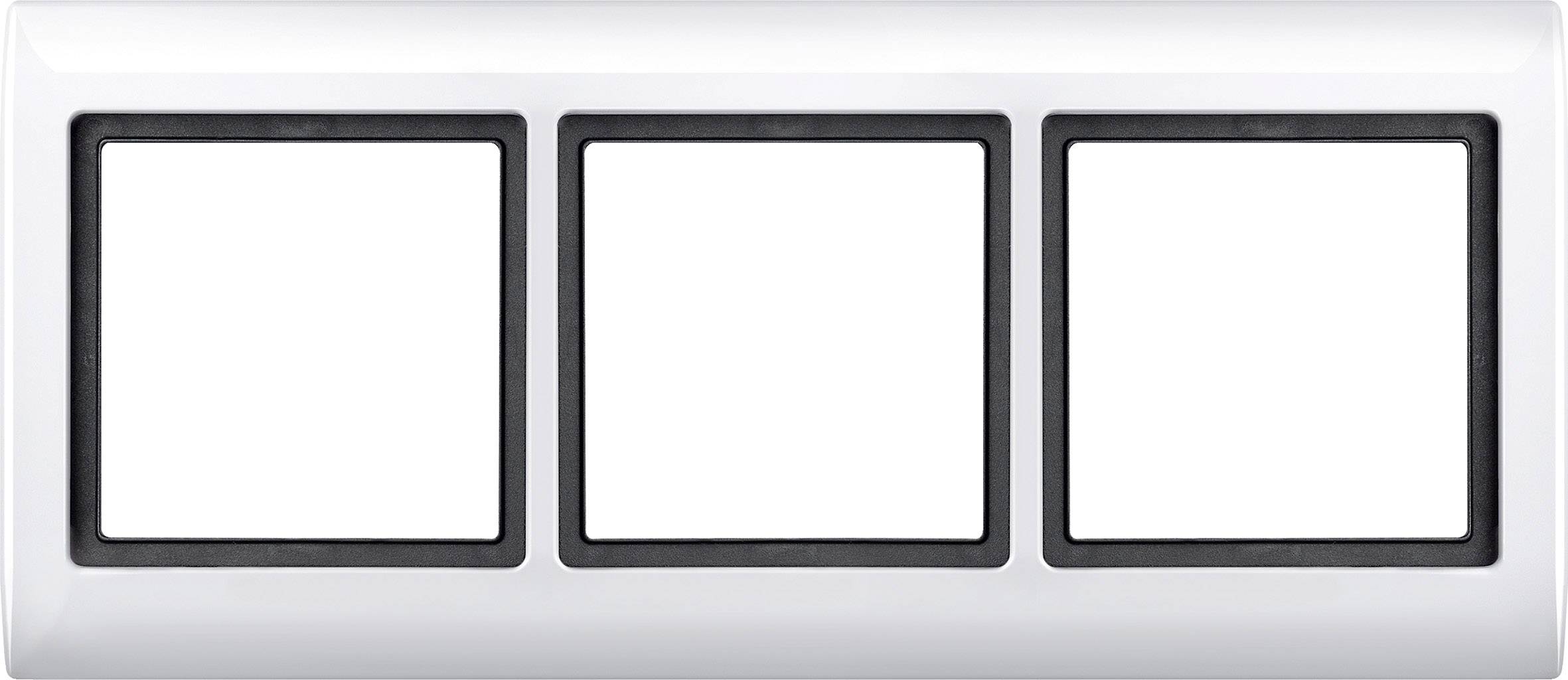 Merten Rahmen Abdeckung Aquadesign Polarweiß 400319 1St.