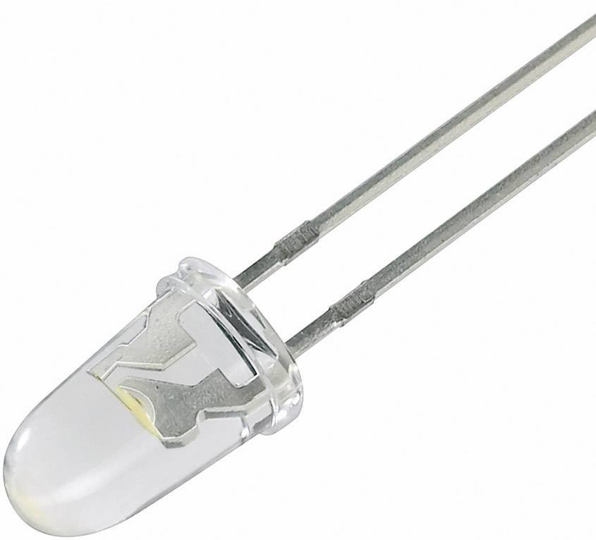 Yoldal YZ-WS5N40N LED bedrahtet Sunny White Rund 5 mm 7650 mcd 40 ° 20 mA 3.2 V